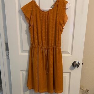 Orange H& M Dress